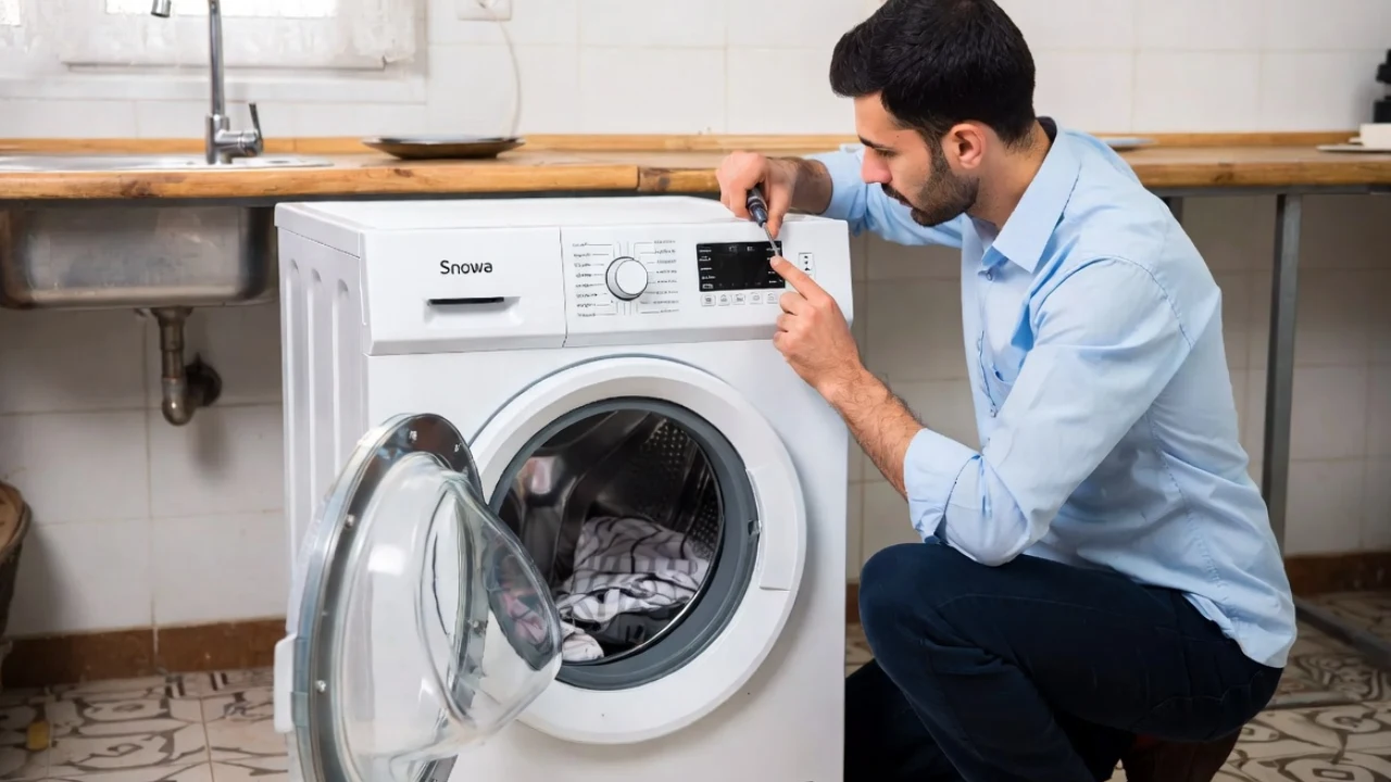 نمایندگی تعمیر لباسشویی اسنوا